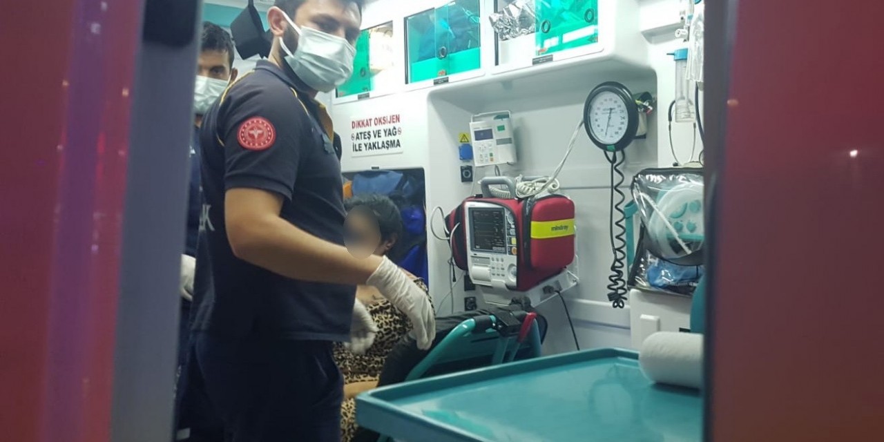 Sokak Ortasında Darp Edilen Kadın Yaralandı