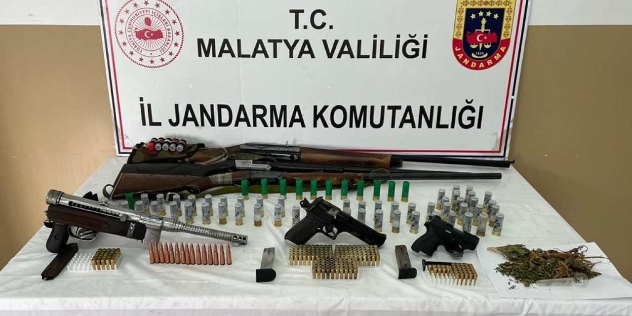 Malatya’da Silah Ve Mühimmat Operasyonu: 2 Gözaltı