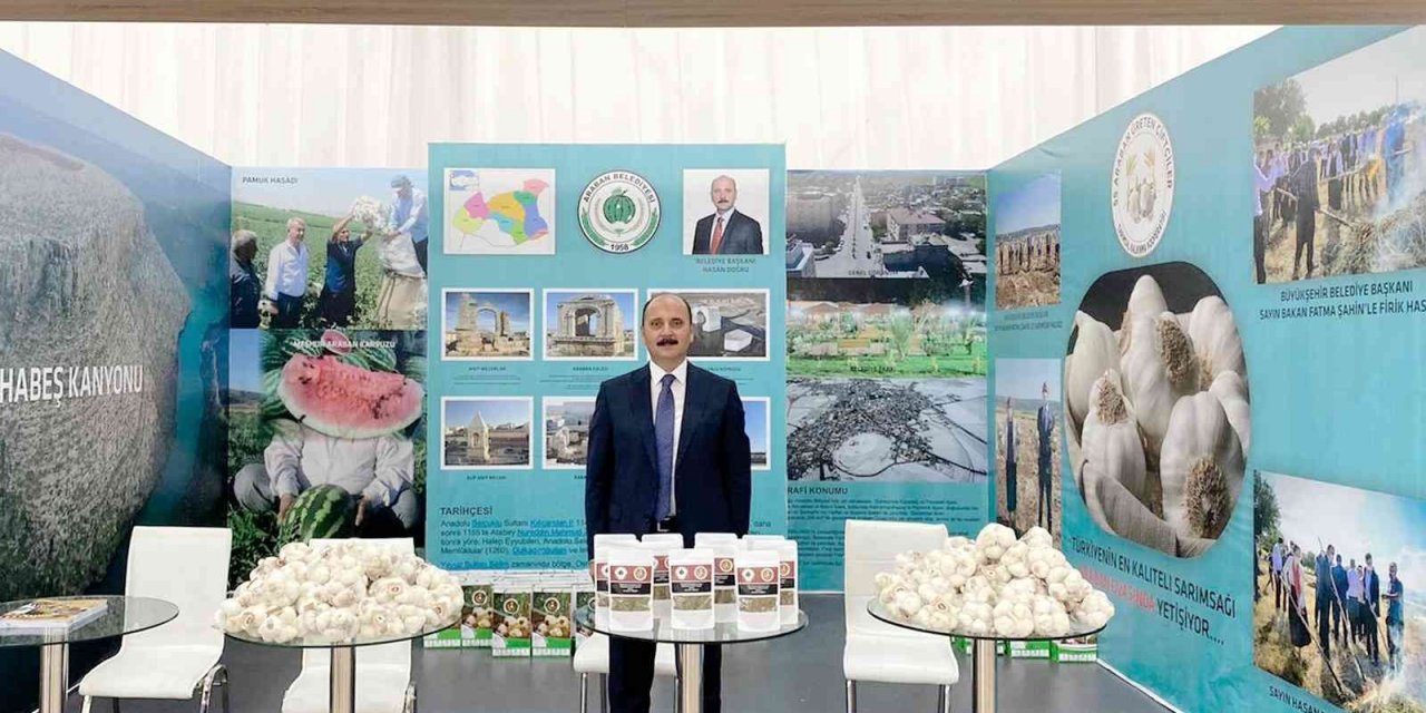 İstanbul’da Araban’da Yetişen Tarım Ürünleri Tanıtılıyor