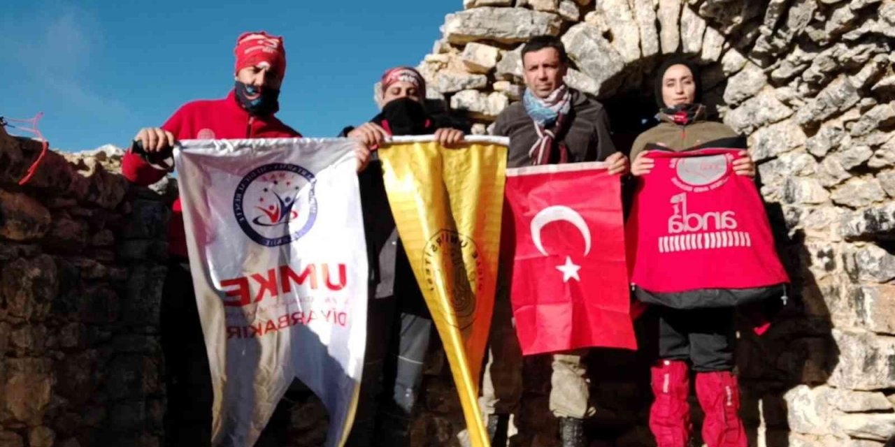 Afetlerin Görünmez Kahramanları Ve Sporcular, Küresel Isınmaya Dikkat Çekmek İçin Güneydoğu’nun Çatısında Buluştu