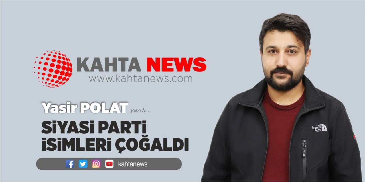 Kasım 2021  Siyasi Parti İsimleri Çoğaldı