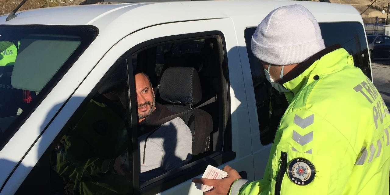 Darende’de ‘bir Hareketine Bakar Hayat’ Trafik Uygulaması