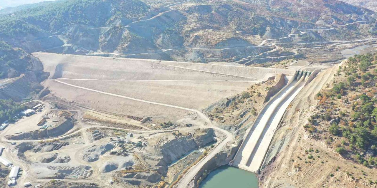 Çetintepe Barajı’nın Gövde Dolgusu Tamamlandı