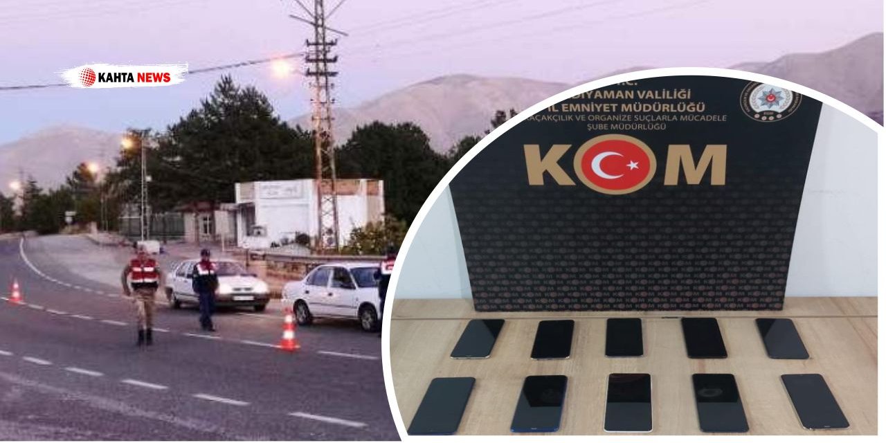 Adıyaman’da Kaçak Cep Telefonu Ele Geçirildi