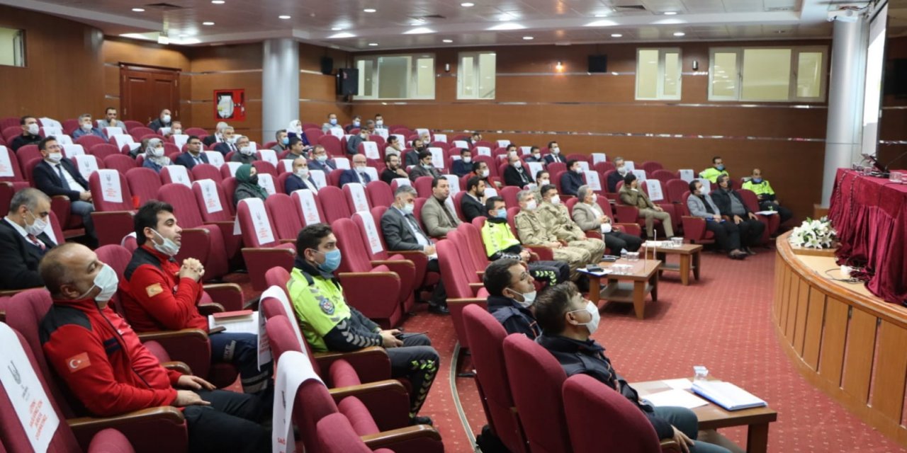 Şanlıurfa’da Kışa Hazırlık Toplantısı Yapıldı