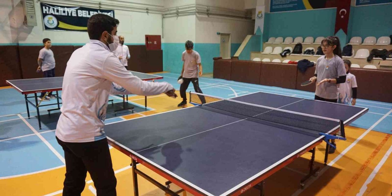 Haliliye’de Kış Spor Okullarına Yoğun İlgi