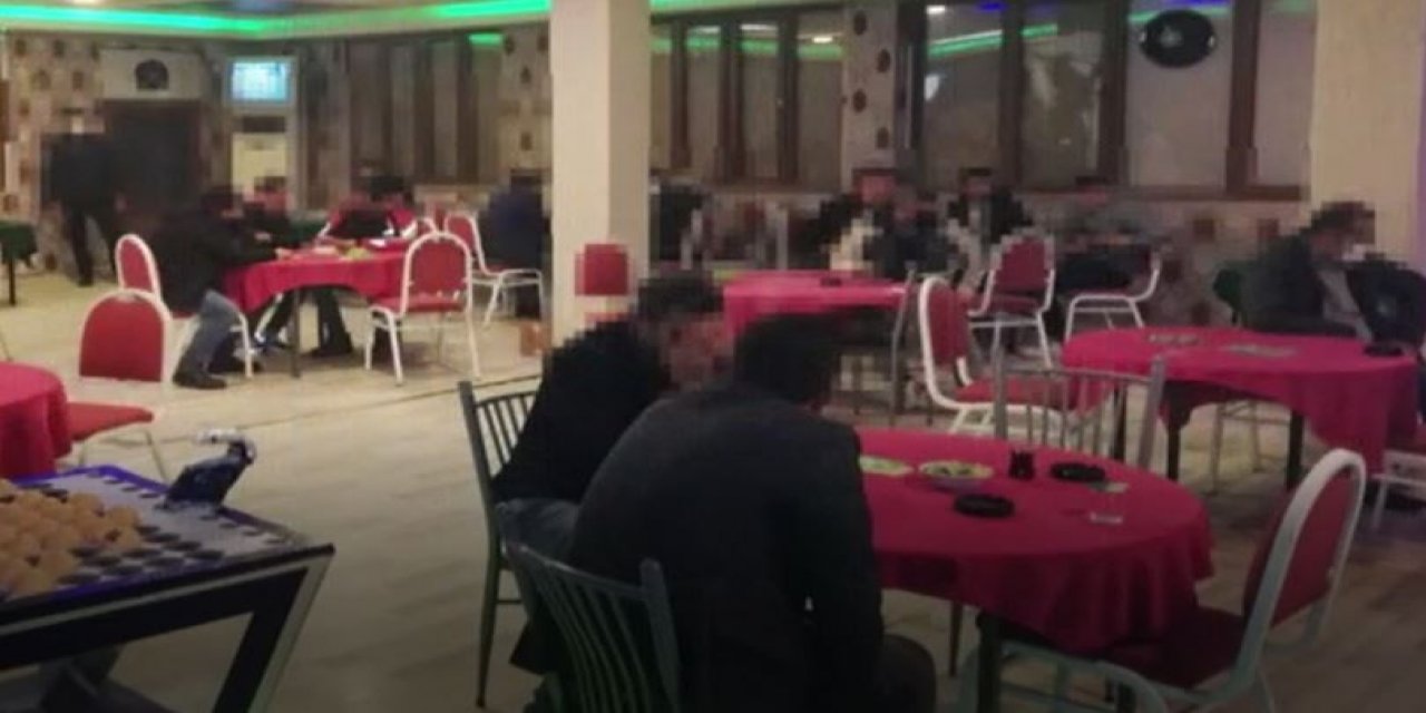 Gaziantep’te Kumar Oynandığı Tespit Edilen İş Yerine Baskın