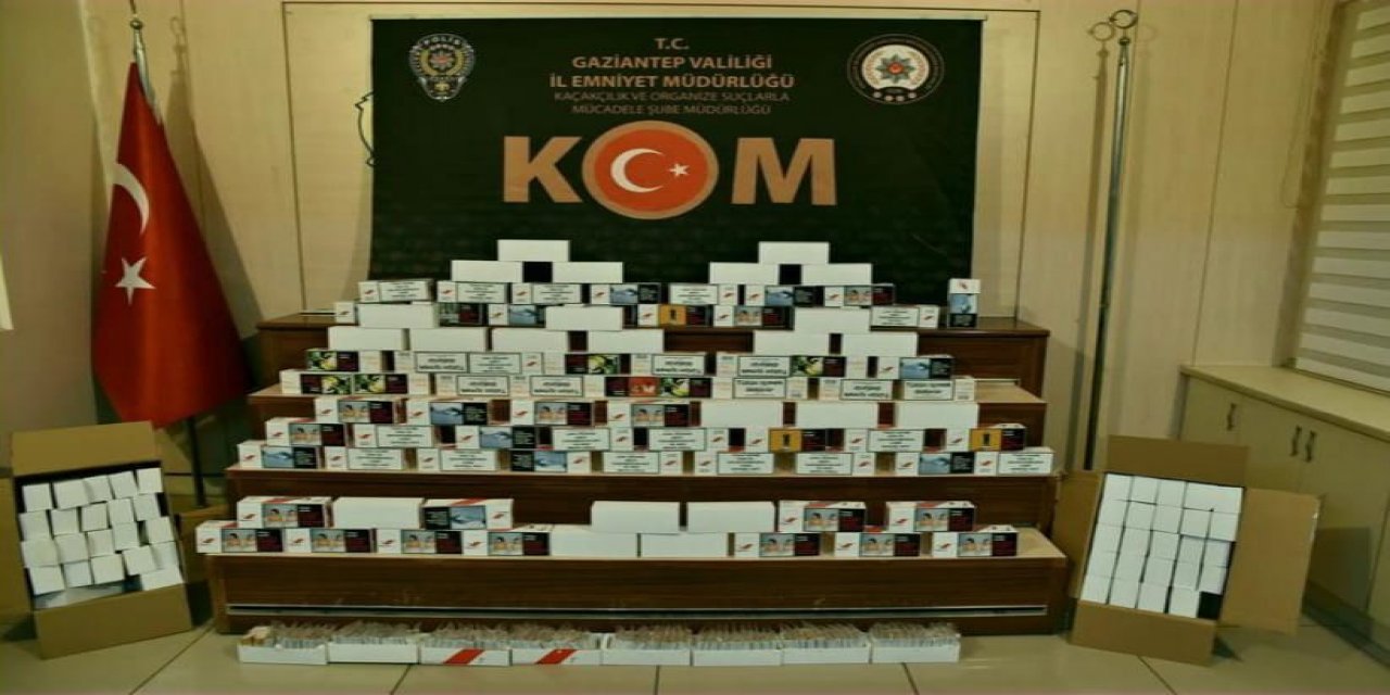 Gaziantep’te 49 Bin 500 Makaron Ele Geçirildi