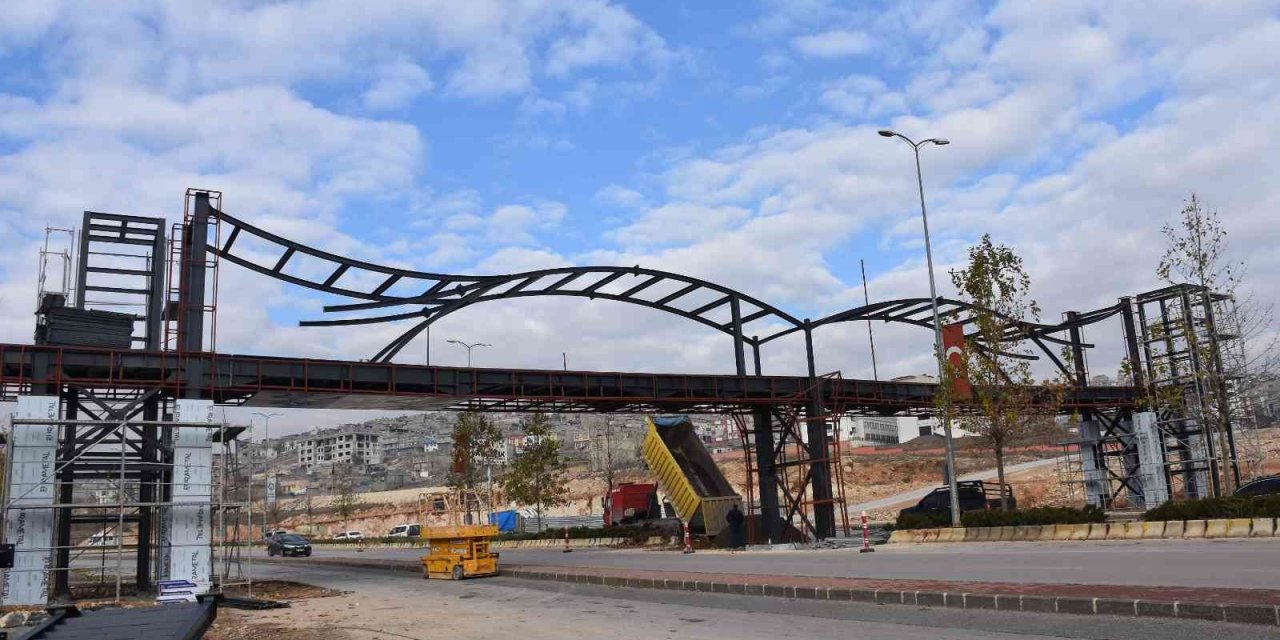 Şahinbey’de Yeşilvadi’ye Üst Geçit