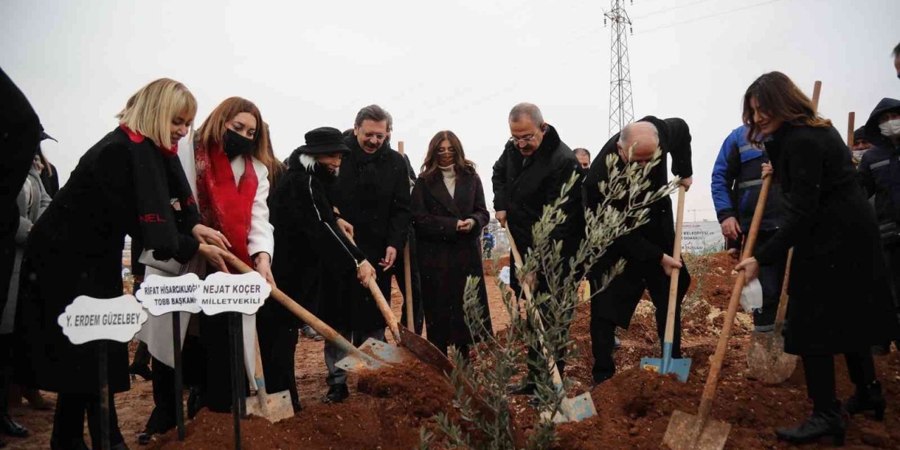 Gaziantep Büyükşehir İş Birliğinde Kente Meyve Ormanı Kazandırıldı