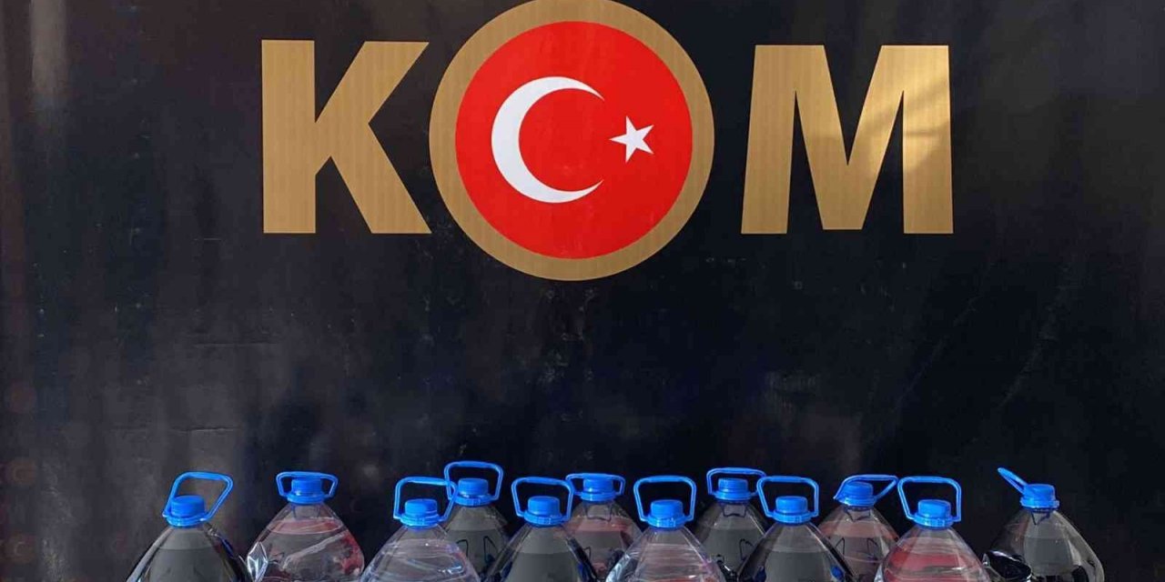 Gaziantep’te Kaçak İçki Operasyonu