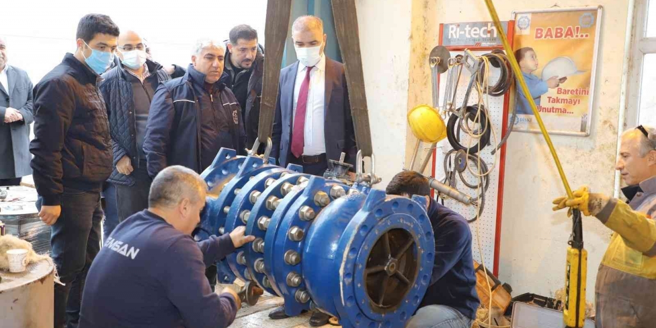Ergani Pompa İstasyonu’nda Yenileme Ve Bakım Çalışması Yapıldı