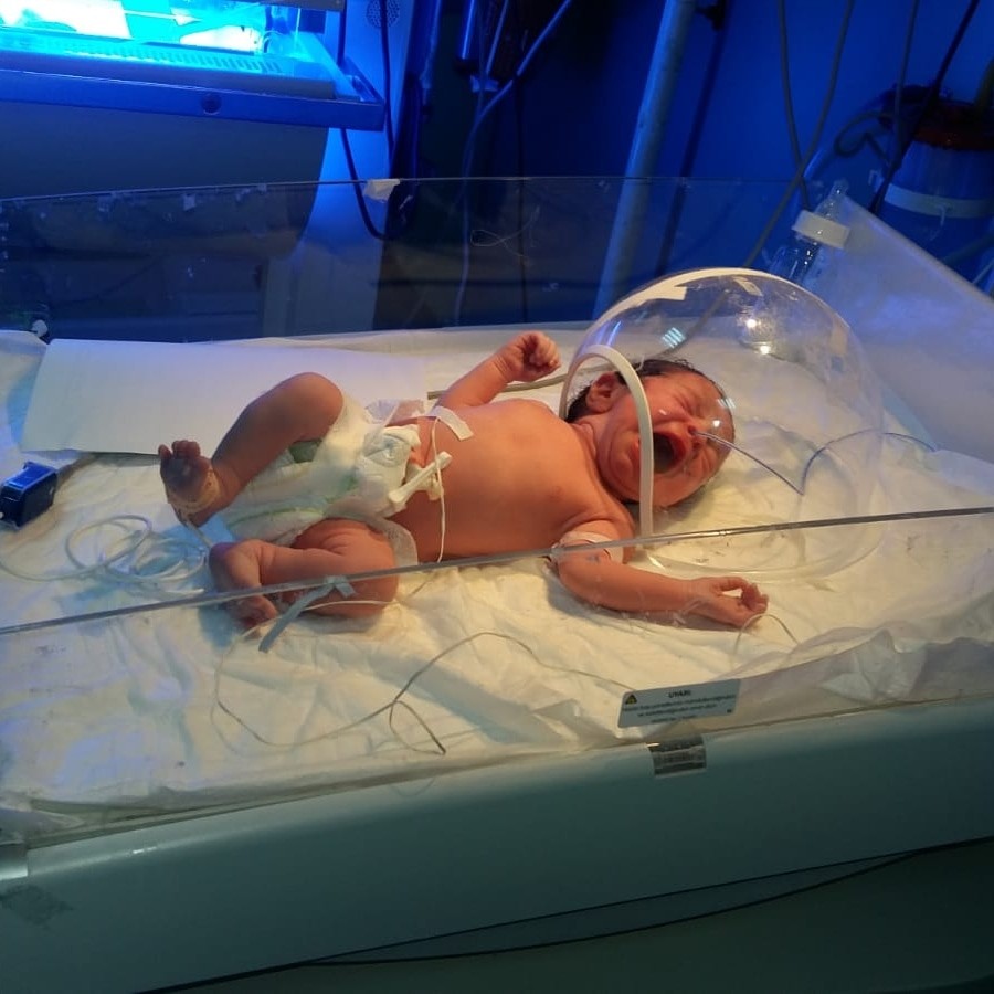 Adıyaman’da Yeni Yılın İlk Bebeği Elif Neva Oldu