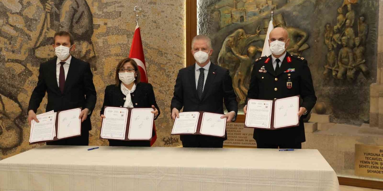 Gaziantep’te Şehrin Güvenliğine Katkı Sağlayacak Önemli Protokol