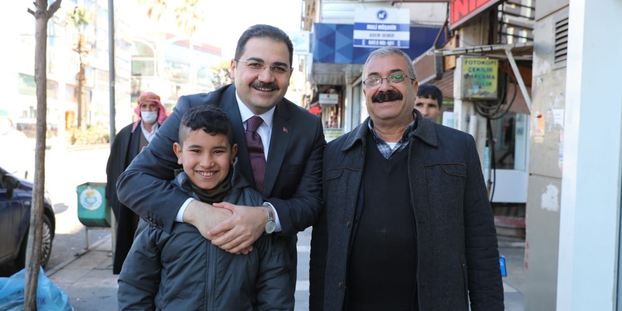 Başkan Canpolat’tan Esnaf Ve Vatandaş Gezisi