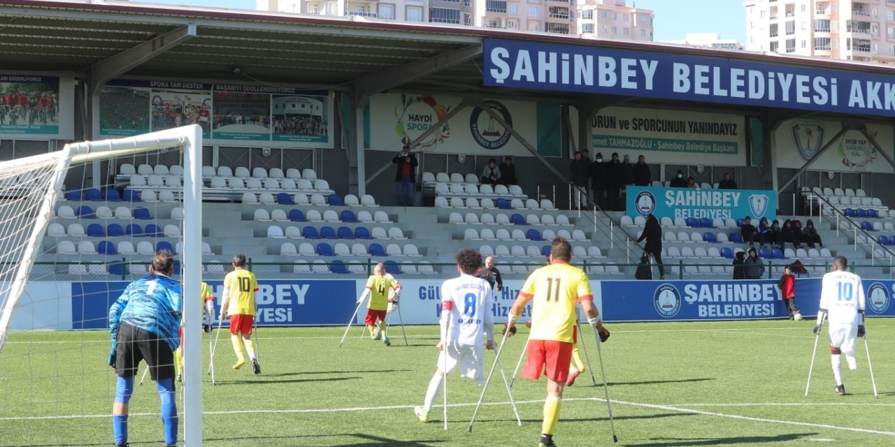 Şahinbey Ampute Kendi Evinde Galip: 2-0