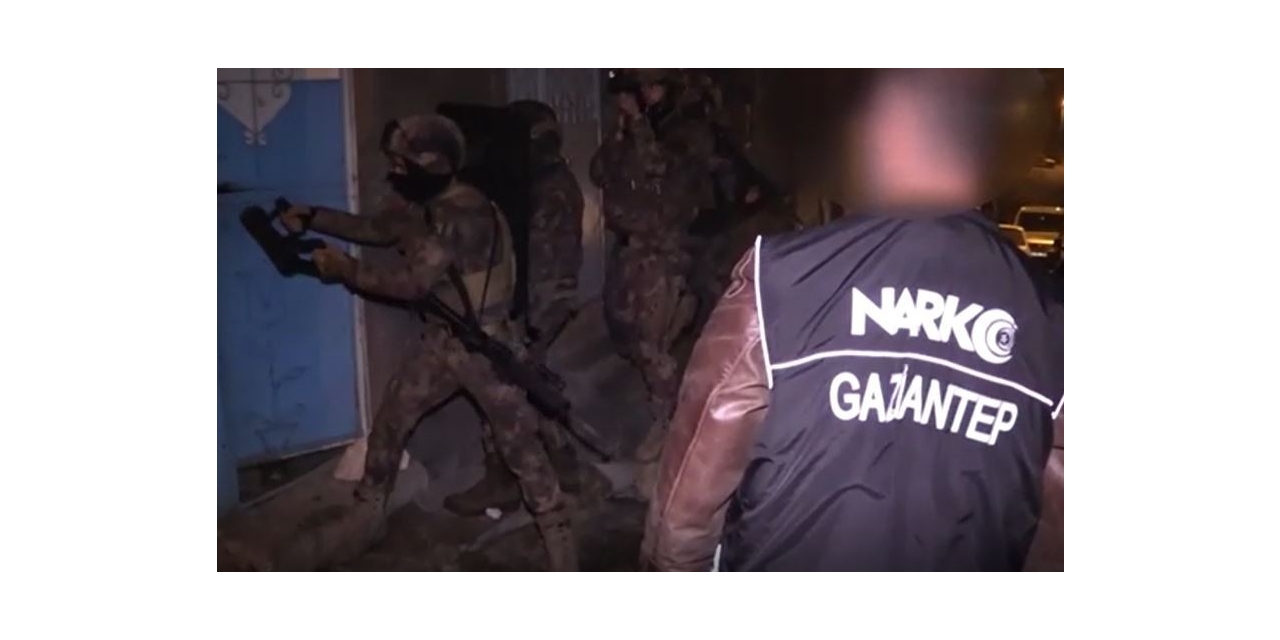 Gaziantep’te Uyuşturucu Taciri 39 Şüpheli Tutuklandı