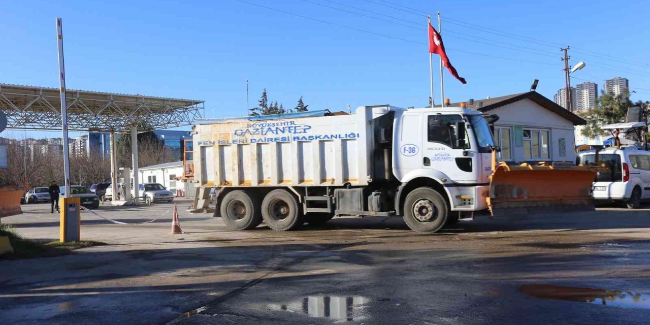 Gaziantep Karla Mücadele İçin Hazır