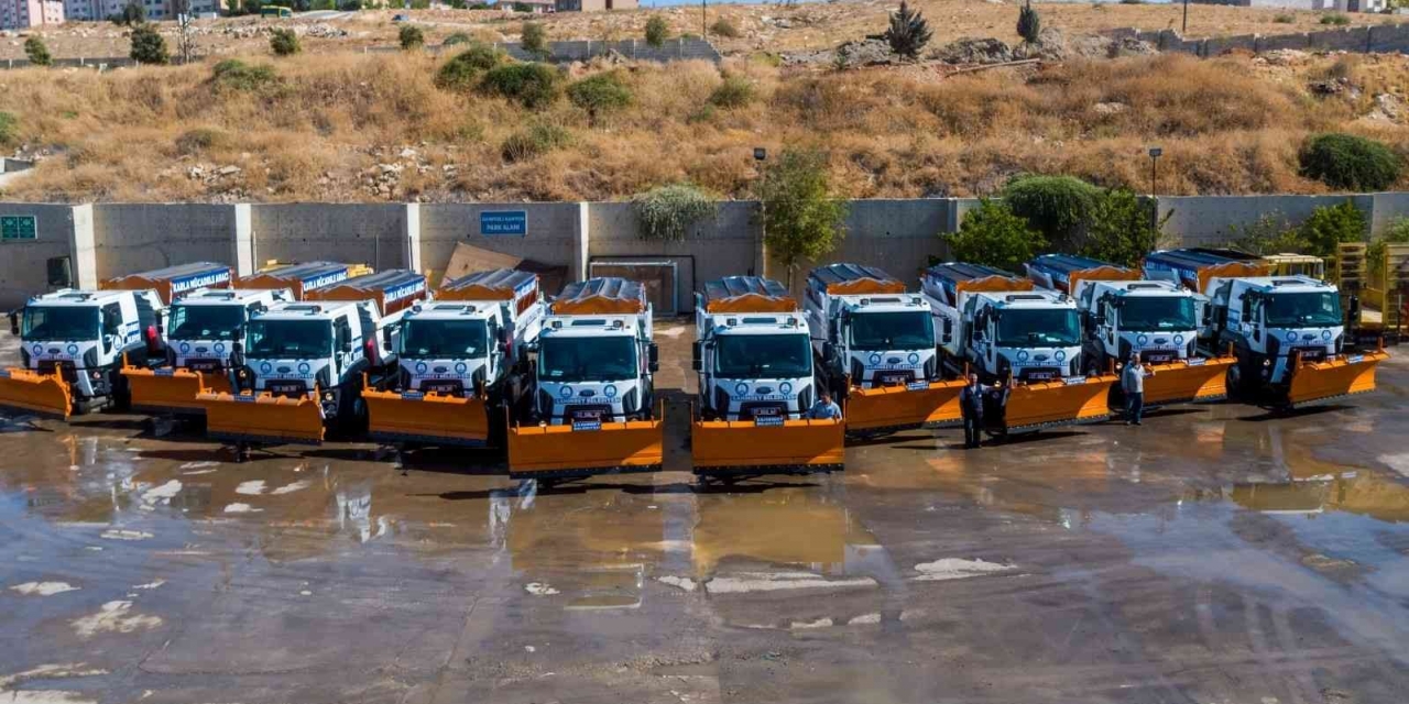 Şahinbey’de Kar Yağışı Öncesi Hazırlıklar Tamamlandı