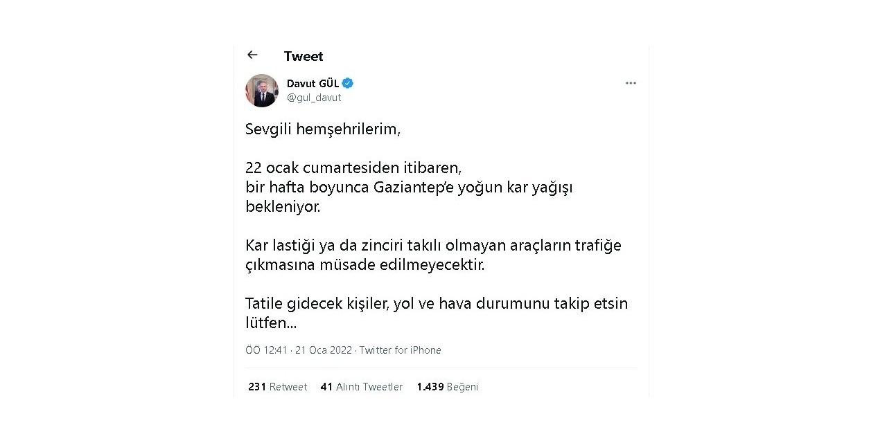 Gaziantep’te İkinci Dalga Uyarısı