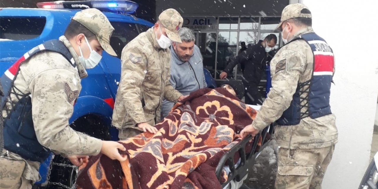 İslahiye’de Mahsur Kalan Hastaların İmdadına Devlet Yetişti