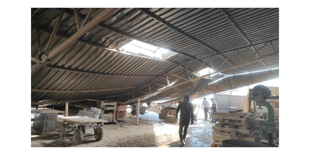 Gaziantep’te 6 Günde 120 Çatı Çöktü, 254 Hayvan Telef Oldu
