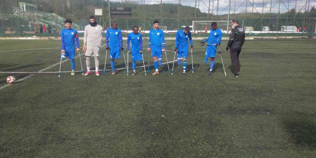 Şahinbey Ampute Emin Adımlarla:8-0