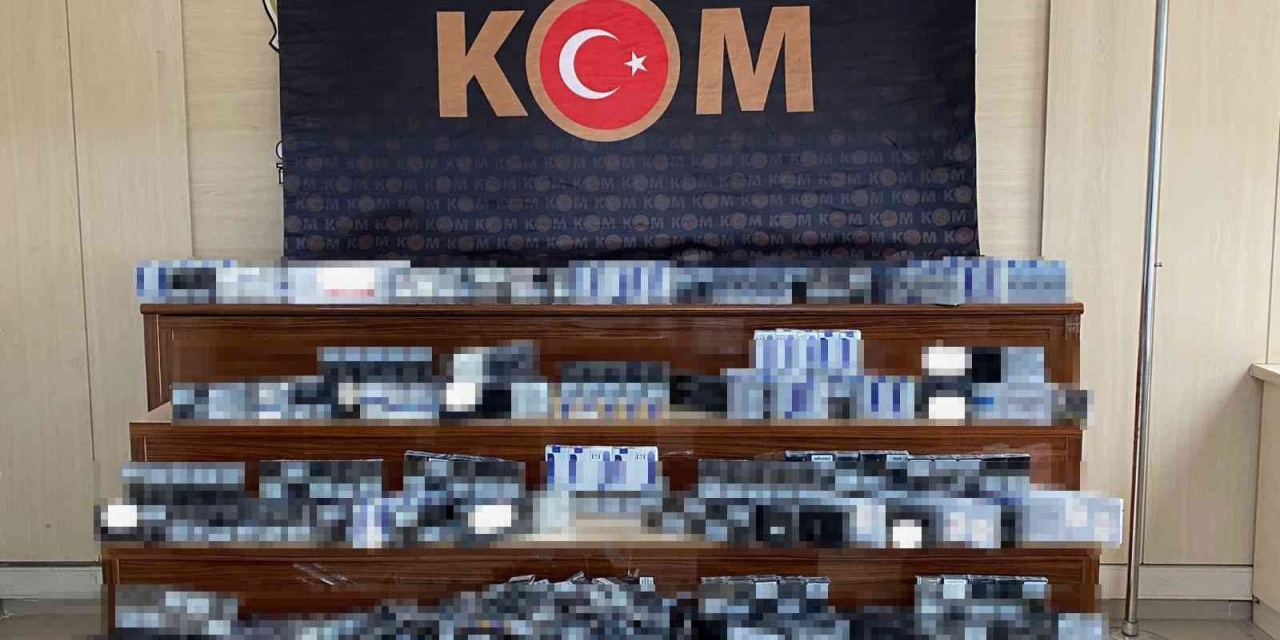 Gaziantep’te Bin 40 Paket Kaçak Sigara Ele Geçirildi