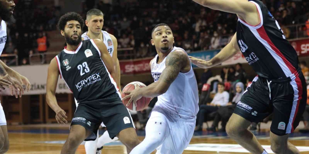 Ing Basketbol Süper Ligi: Gaziantep Basketbol: 82 - Beşiktaş: 77