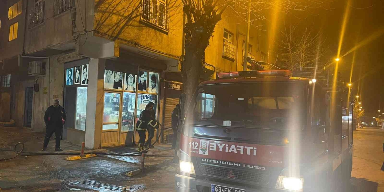 Yabancı Uyrukluların Kaldığı Evde Yangın