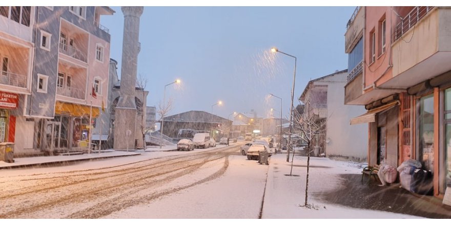 Mart Ayında Lapa Lapa Kar Yağdı