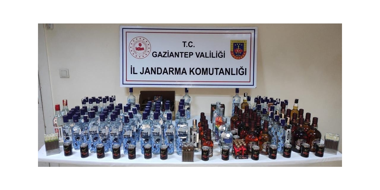 Gaziantep’te 135 Litre Sahte Alkol Ele Geçirildi