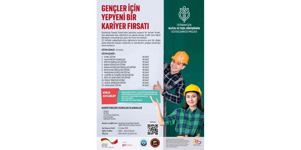 Dijital Ve Yeşil Dönüşümün Desteklenmesi Projesi’ne Başvurular Devam Ediyor