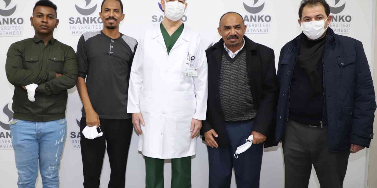 Şifa Bulmak İçin Sudan’dan Sanko Hastanesi’ne Geldi