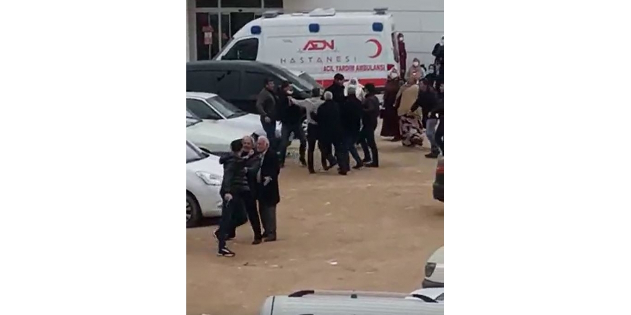Hasta Ziyaretine Gelen Akrabalar Arasında Silahlı Kavga