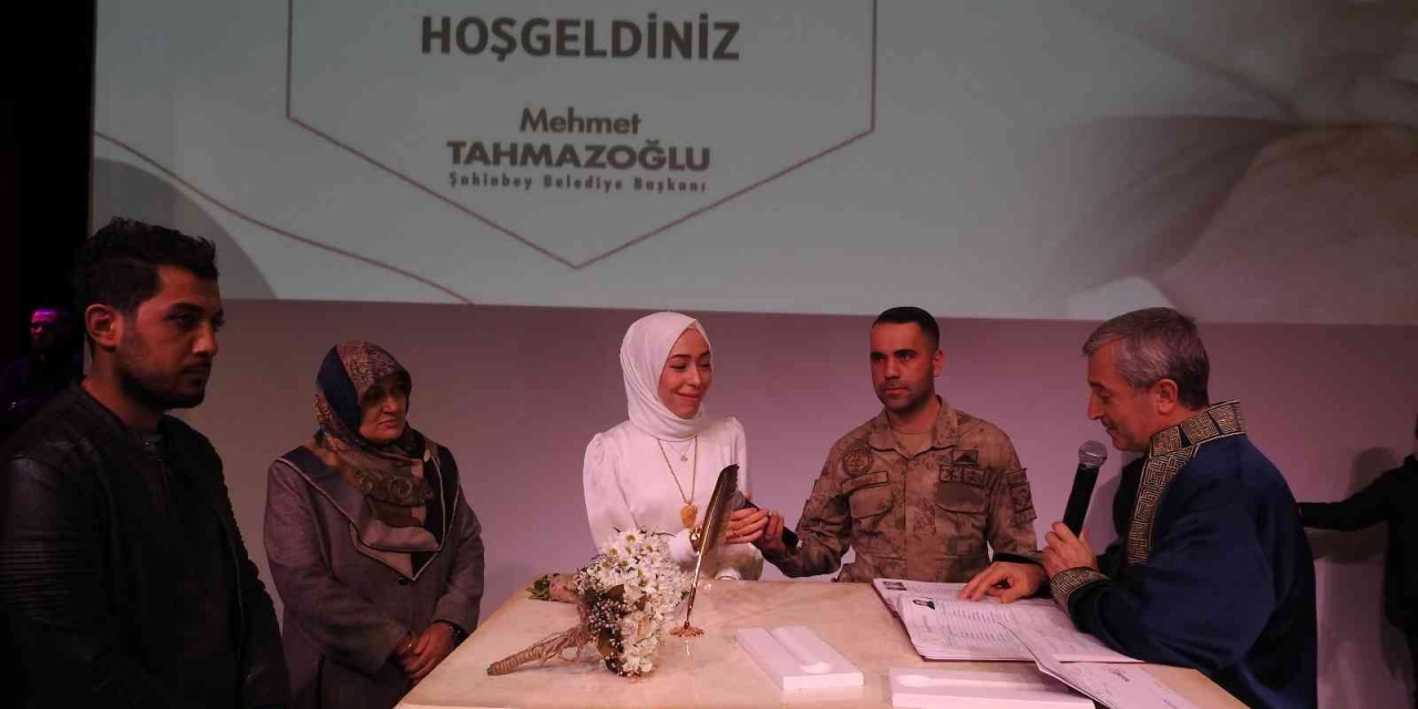Şahinbey’de Çiftler 22.02.2022 Tarihinde "evet" Dedi