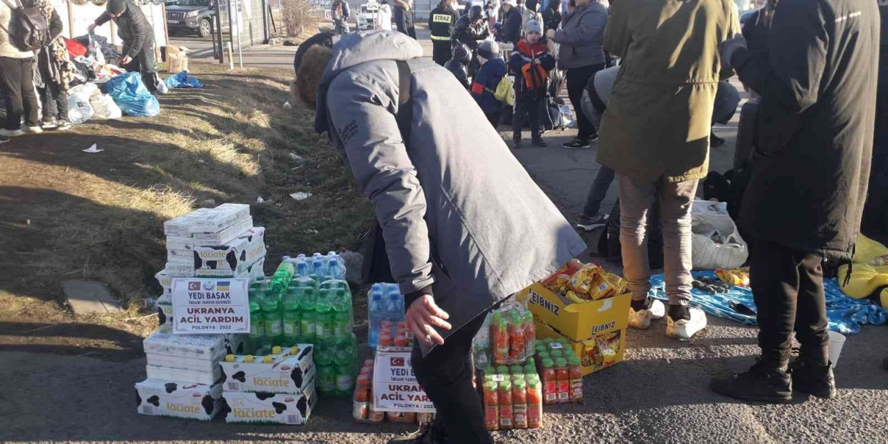 Yedi Başak’tan Savaş Mağduru Ukrayna Halkına Yardım
