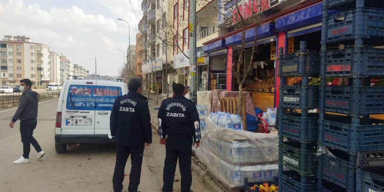 Gaziantep’te Kaldırım İşgallerine Karşı Denetimler Sürüyor