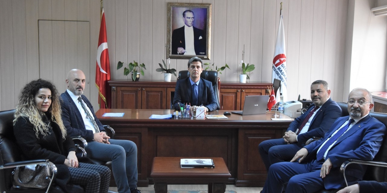 Başkan Sadıkoğlu’ndan Yeni Vergi Dairesi Başkanı Balıkçı’ya Ziyaret