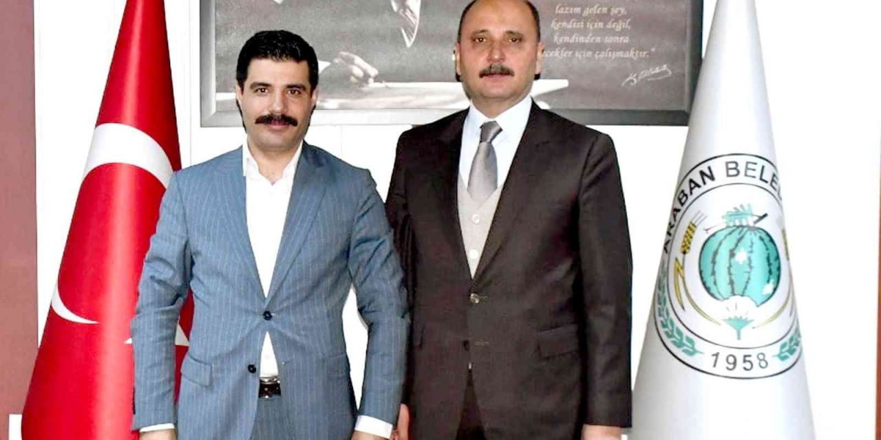 Kaymakam Bağlı’dan Kaymakam Sevgili Ve Başkan Doğru’ya Ziyaret