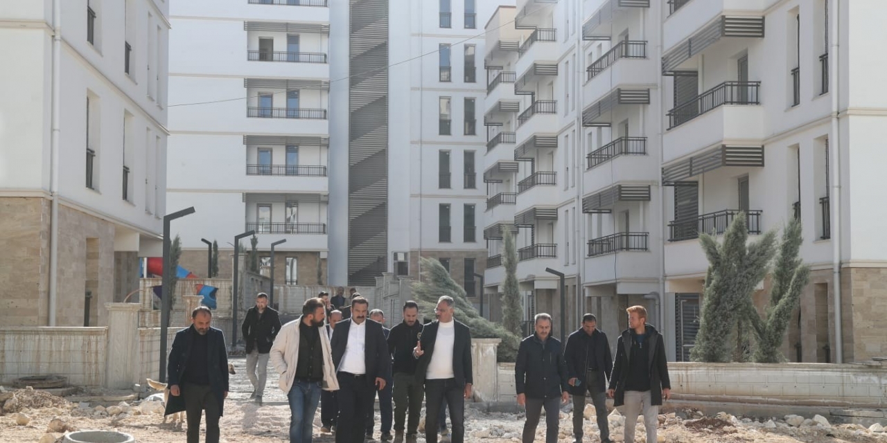Başkan Kuş, Kentsel Dönüşüm Alanını İnceledi