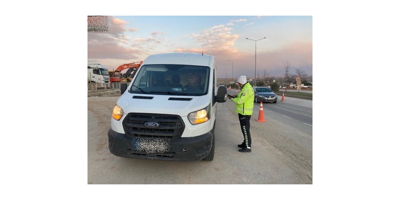 Gaziantep’te 6 Günde 4 Bin 549 Araç Ve Sürücüsüne Ceza Kesildi