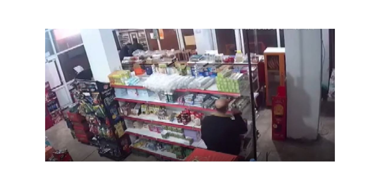 Markette İlginç Hırsızlık