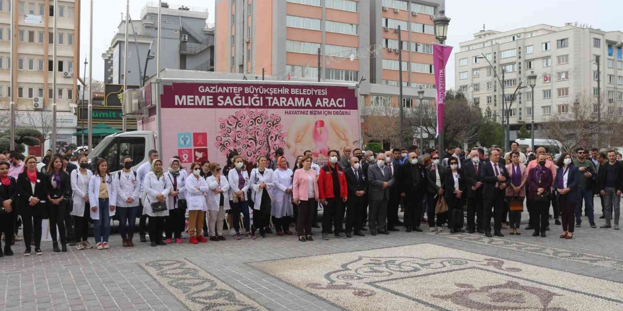 Gaziantep’te Kanser Haftası’nda Bilinçlendiren Etkinlik