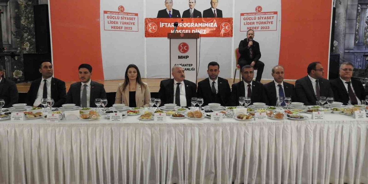Mhp Gaziantep İl Teşkilatı İftarda Buluştu