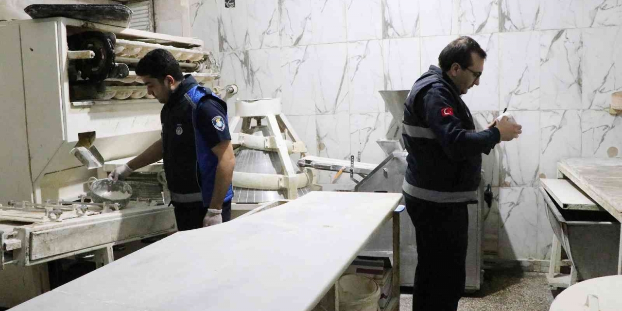 Şanlıurfa’da Sahur Vakti Fırınlar Denetimi