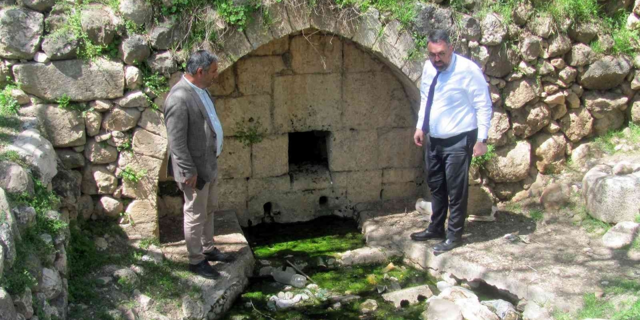 Araban’daki Tarihi Çeşmeler Mercek Altında