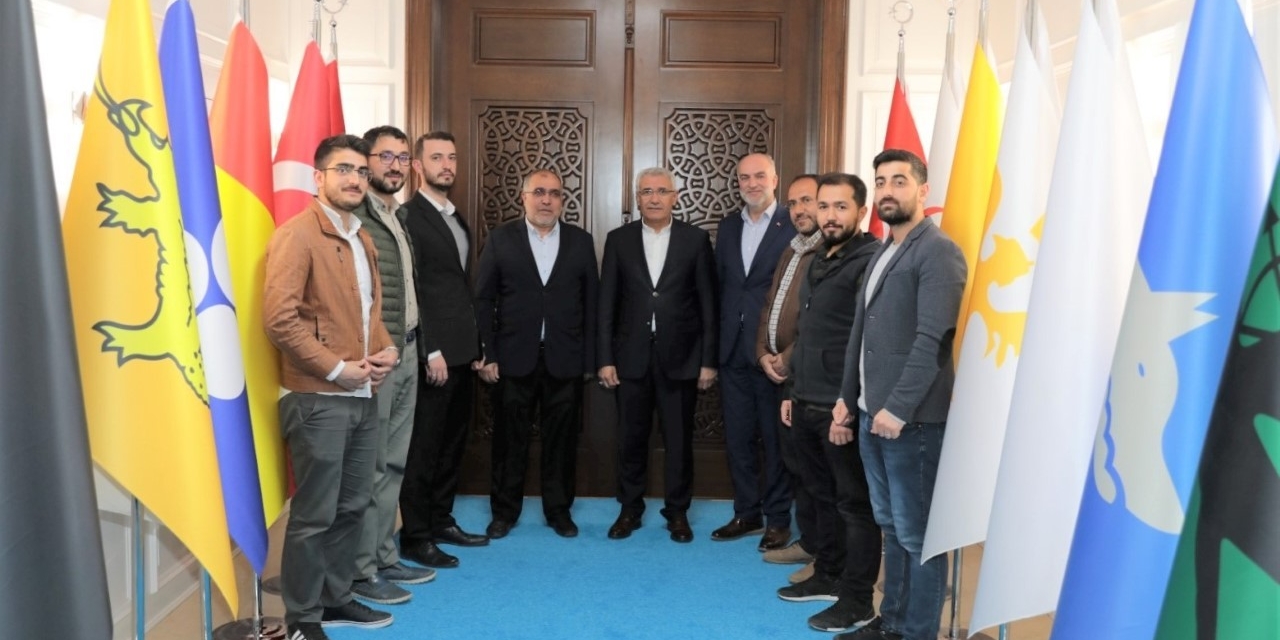 Başkan Güder’e İş Adamlarından İstişare Ziyareti
