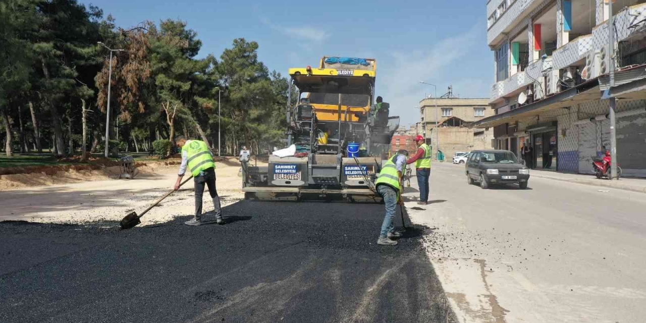 Şahinbey’de Asfalt Çalışmaları Sürüyor