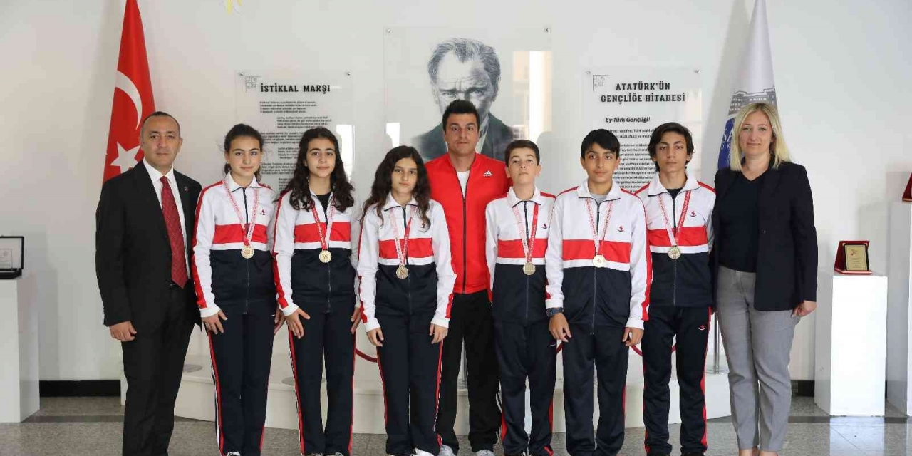 Kort Tenisi Bölge Yarışmasında Şampiyonlar Sanko’dan